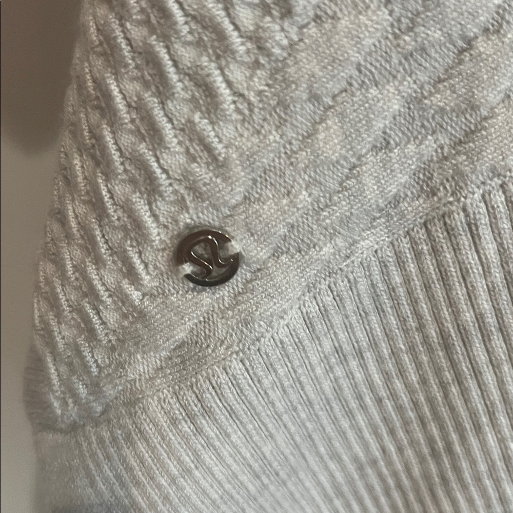 Lululemon Dream Weaver Wrap Heathered Core Ultra Light Grey OS - Picture 10 of 12